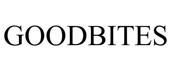 Trademark Logo GOODBITES