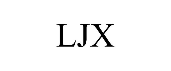 Trademark Logo LJX