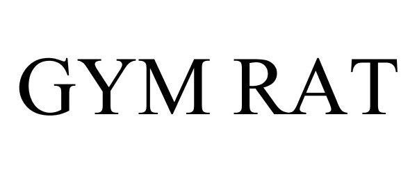 Trademark Logo GYM RAT