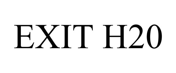 Trademark Logo EXIT H20