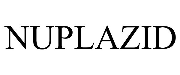 Trademark Logo NUPLAZID
