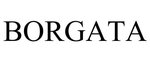 Trademark Logo BORGATA