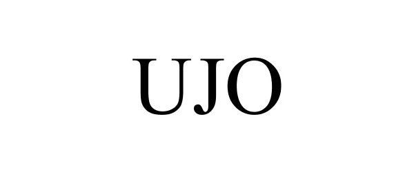 Trademark Logo UJO