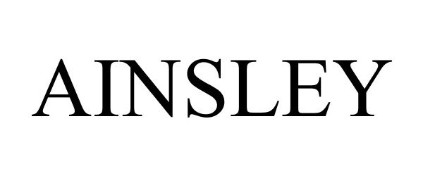 Trademark Logo AINSLEY