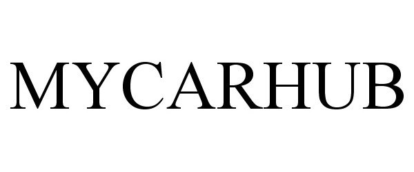Trademark Logo MYCARHUB