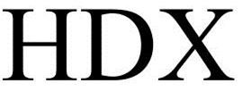 Trademark Logo HDX