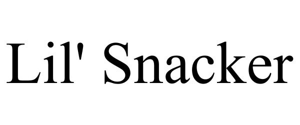 Trademark Logo LIL' SNACKER