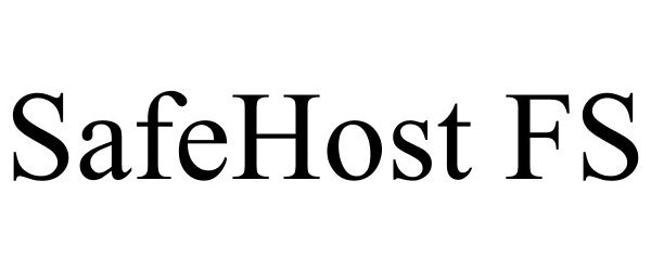 Trademark Logo SAFEHOST FS