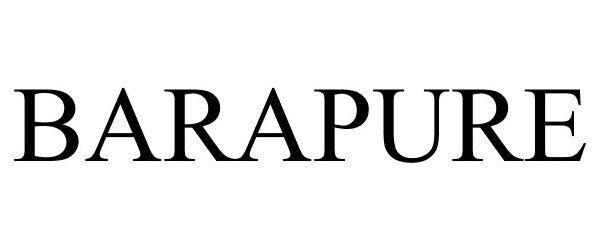 Trademark Logo BARAPURE