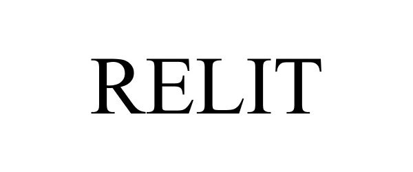 Trademark Logo RELIT