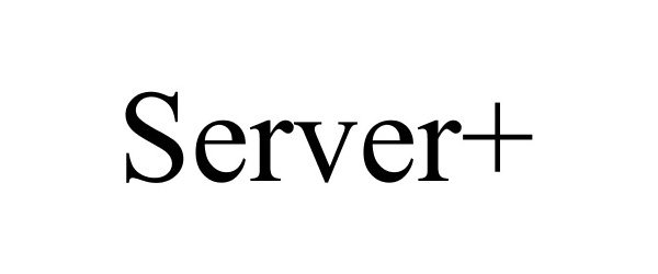 Trademark Logo SERVER+