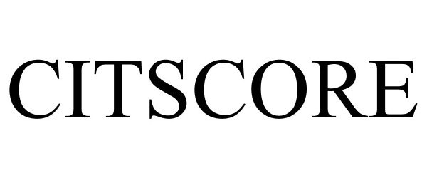 Trademark Logo CITSCORE