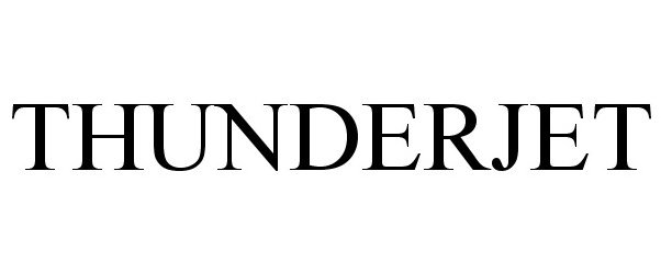 Trademark Logo THUNDERJET