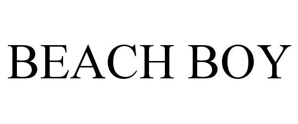 Trademark Logo BEACH BOY