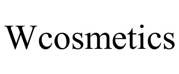 Trademark Logo WCOSMETICS