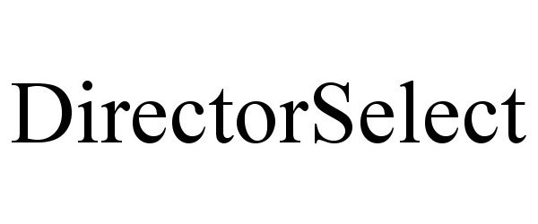 Trademark Logo DIRECTORSELECT