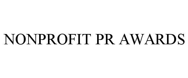 Trademark Logo NONPROFIT PR AWARDS