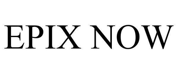 Trademark Logo EPIX NOW