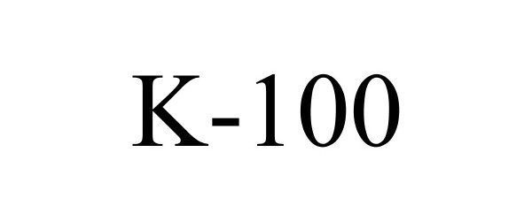 Trademark Logo K-100