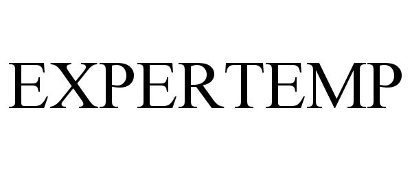 Trademark Logo EXPERTEMP