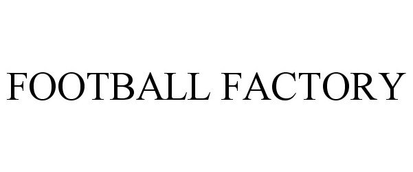 Trademark Logo FOOTBALL FACTORY