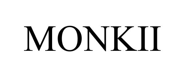 Trademark Logo MONKII