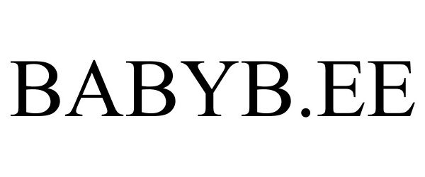 Trademark Logo BABYB.EE