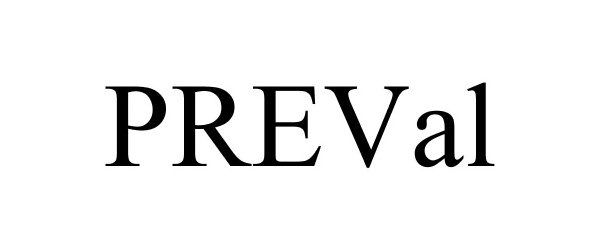 Trademark Logo PREVAL