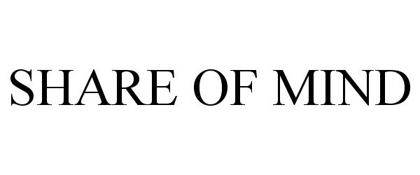 Trademark Logo SHARE OF MIND