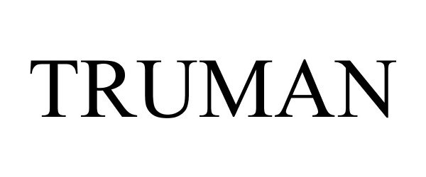 Trademark Logo TRUMAN