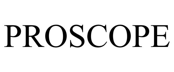 Trademark Logo PROSCOPE