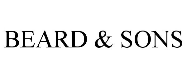 Trademark Logo BEARD &amp; SONS