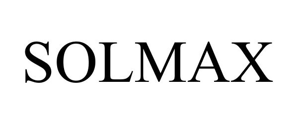 Trademark Logo SOLMAX