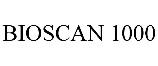 Trademark Logo BIOSCAN 1000