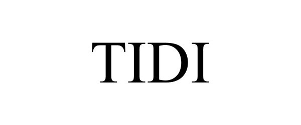 Trademark Logo TIDI