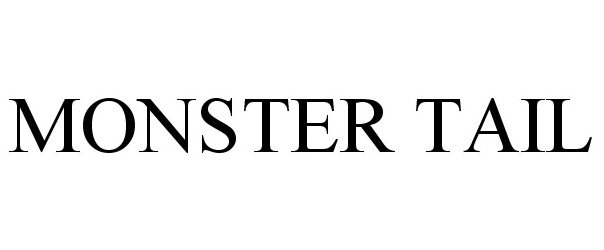 Trademark Logo MONSTER TAIL