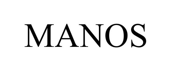 Trademark Logo MANOS