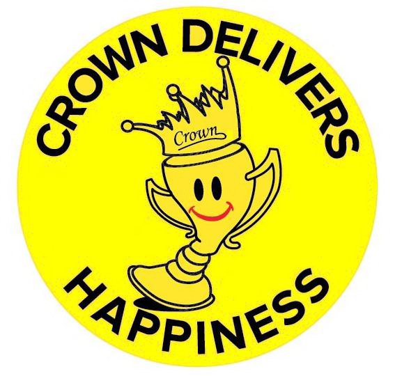 Trademark Logo CROWN DELIVERS HAPPINESS