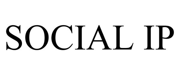 Trademark Logo SOCIAL IP