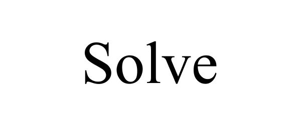  SOLVE