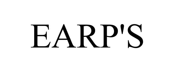 Trademark Logo EARP'S