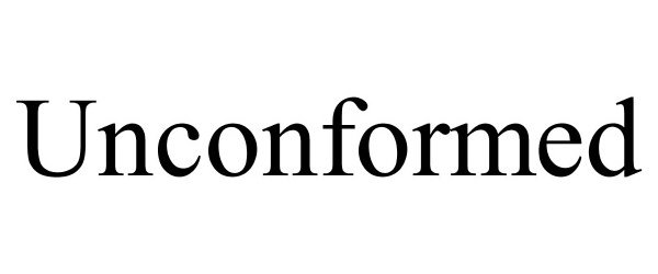  UNCONFORMED