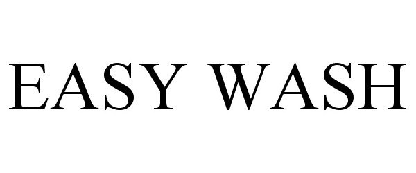  EASY WASH