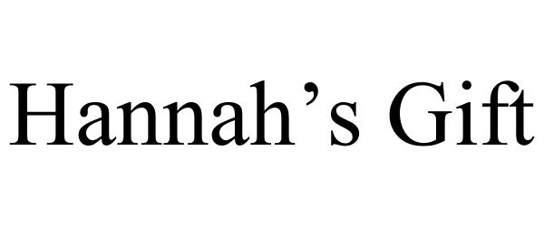  HANNAH'S GIFT