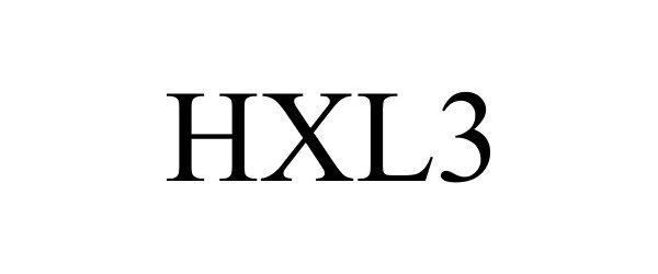 Trademark Logo HXL3