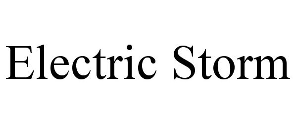  ELECTRIC STORM