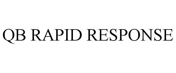  QB RAPID RESPONSE