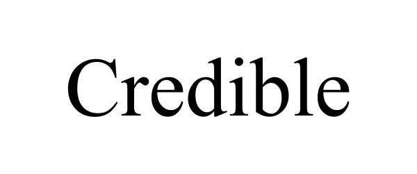 Trademark Logo CREDIBLE