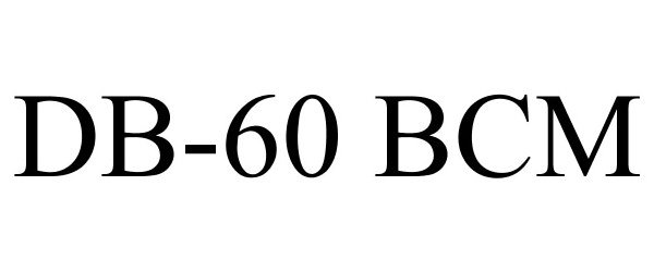  DB-60 BCM