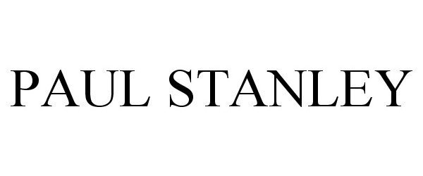 Trademark Logo PAUL STANLEY